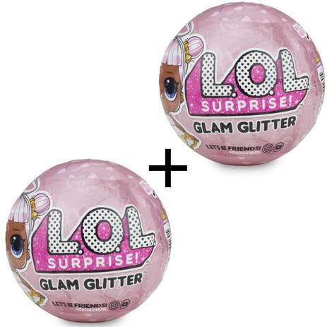 Kit com 2 Mini Boneca Surpresa - LOL - Glam Glitter Menor preço em Kit com 2 Mini Boneca Surpresa - LOL - Glam Glitter