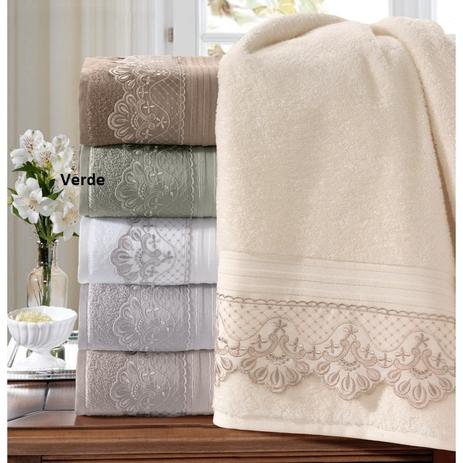 Kit com 2 Peças Toalha Para Lavabo Janine Buettner Menor preço em Kit com 2 Peças Toalha Para Lavabo Janine Buettner