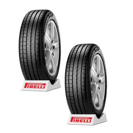 Kit com 2 Pneus Pirelli 195/50 R16 CINT P7 84V Menor preço em Kit com 2 Pneus Pirelli 195/50 R16 CINT P7 84V