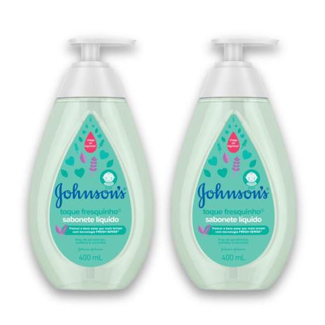 Kit com 2 Sabonetes Líquido JOHNSON - Johnsons Menor preço em Kit com 2 Sabonetes Líquido JOHNSON - Johnsons