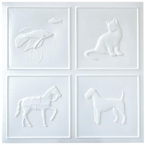 Kit com 20 Revestimento Para Paredes e Tetos 3D Placa PVC Alto Relevo INFANTIL - Gf casa decor Menor preço em Kit com 20 Revestimento Para Paredes e Tetos 3D Placa PVC Alto Relevo INFANTIL - Gf casa decor