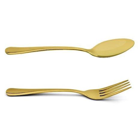 Kit com 24 Peças de Mesa Elite Ouro Gourmet MIX é boa?