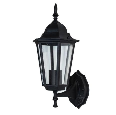 kit com 3 Arandela Colonial em alumínio vintage E27 retro - preta ST204P - Starlumen Menor preço em kit com 3 Arandela Colonial em alumínio vintage E27 retro - preta ST204P - Starlumen