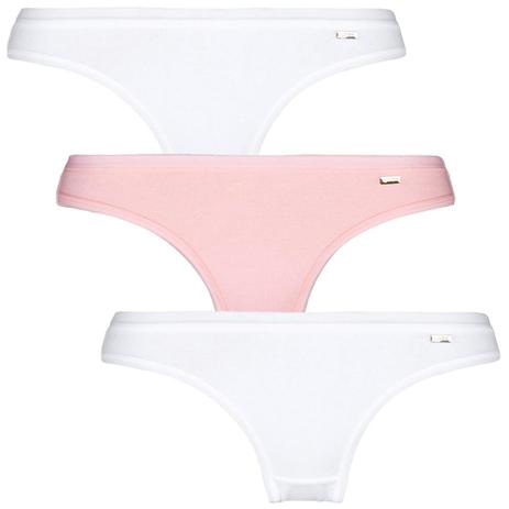 Kit com 3 Calcinha Loba Fio Cotton - Lupo Menor preço em Kit com 3 Calcinha Loba Fio Cotton - Lupo