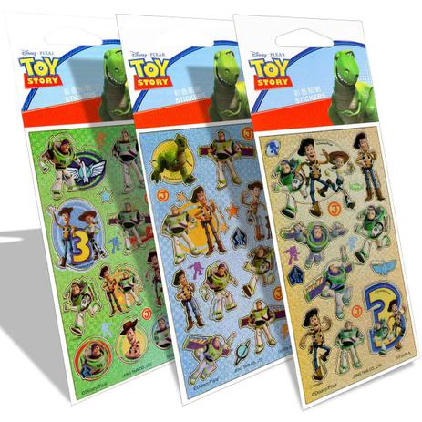 Kit Com 3 Cartelas De Adesivos Infantil Toy Story Disney - Coml wei Menor preço em Kit Com 3 Cartelas De Adesivos Infantil Toy Story Disney - Coml wei