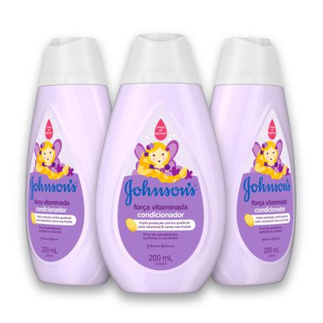Kit com 3 Condicionadores JOHNSON - Johnsons Menor preço em Kit com 3 Condicionadores JOHNSON - Johnsons