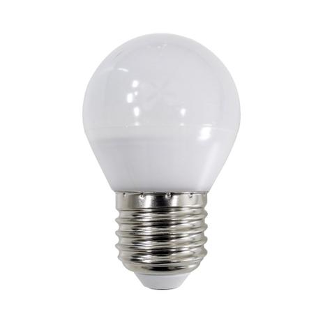 Kit com 3 Lâmpadas bolinha 4,8w E27 G45 bivolt Branco Frio 6500K st844 - Starlumen Menor preço em Kit com 3 Lâmpadas bolinha 4,8w E27 G45 bivolt Branco Frio 6500K st844 - Starlumen