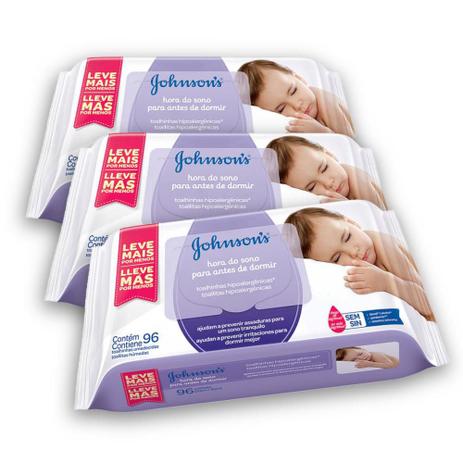 Kit com 3 Lenços Umedecidos JOHNSON - Johnsons é boa?