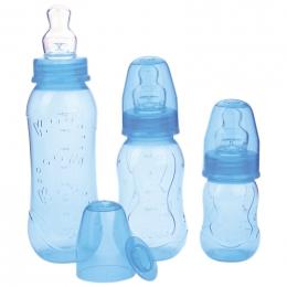 Kit com 3 mamadeiras estojo aquarela ortodôntico azul - Kuka Menor preço em Kit com 3 mamadeiras estojo aquarela ortodôntico azul - Kuka