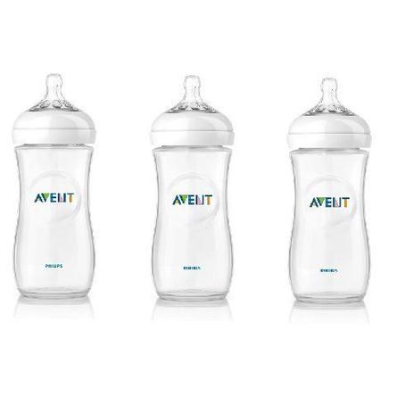 Kit com 3 Mamadeiras Petala 330ML Philips AVENT SCF696/17 Menor preço em Kit com 3 Mamadeiras Petala 330ML Philips AVENT SCF696/17