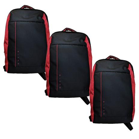 Kit com 3 mochilas para notebook Acer Nitro até 15.6” Menor preço em Kit com 3 mochilas para notebook Acer Nitro até 15.6”