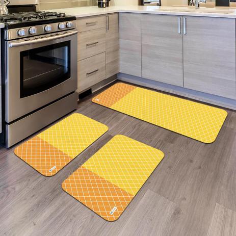 Tapete de cozinha amarelo Clearance