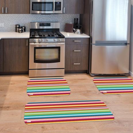 Tapete listrado para cozinha Clearance