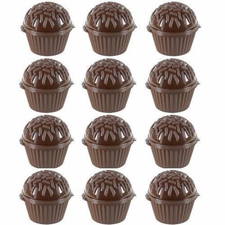 Kit com 30 Porta MIX Brigadeiro Plasutil 4851 Menor preço em Kit com 30 Porta MIX Brigadeiro Plasutil 4851