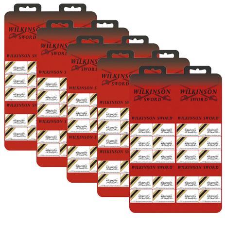 Kit com 300 Lâminas de Barbear Wilkinson Inox (100 Cxs) Menor preço em Kit com 300 Lâminas de Barbear Wilkinson Inox (100 Cxs)