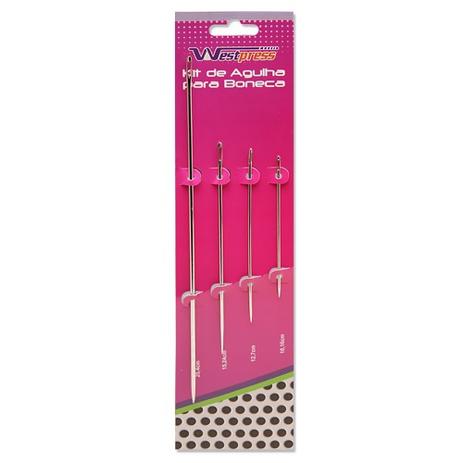 Kit com 4 agulhas para boneca 23/15/12/10cm - Westpress é boa?