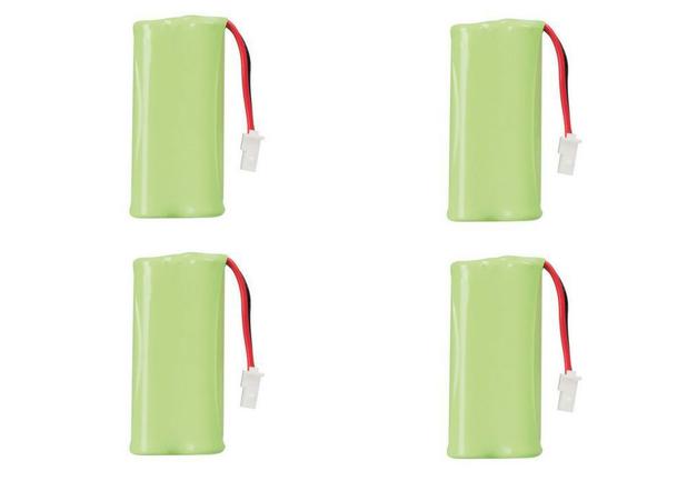 Kit Com 4 Bateria 2,4V 600MA P/ Telefone Sem Fio Intelbras Menor preço em Kit Com 4 Bateria 2,4V 600MA P/ Telefone Sem Fio Intelbras