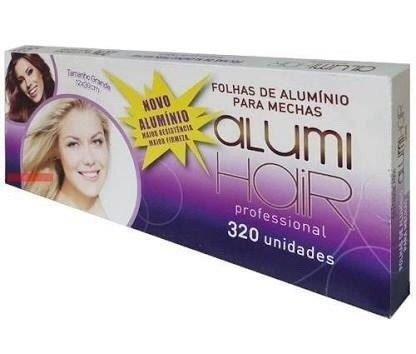 Kit com 4 caixas de Papel Alumínio para Mechas Alumi Hair - 320 Folhas - 12x30cm - Alumi hair professional Menor preço em Kit com 4 caixas de Papel Alumínio para Mechas Alumi Hair - 320 Folhas - 12x30cm - Alumi hair professional
