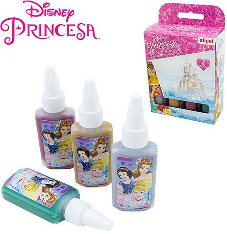 Kit com 4 colas glitter colors princesas - Etipel é boa?