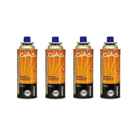 Kit Com 4 Latas de Gás Butano Para Maçarico, Fogao E Solda - Volcano é ruim? Kit Com 4 Latas de Gás Butano Para Maçarico, Fogao E Solda - Volcano é boa?