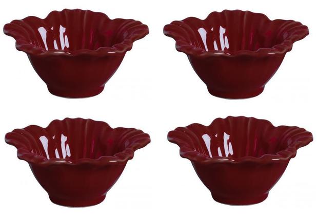 Kit Com 4 Petisqueiras Campestre Cassis Ø 13Cm Porto Brasil - Cerâmica Porto Brasil Menor preço em Kit Com 4 Petisqueiras Campestre Cassis Ø 13Cm Porto Brasil - Cerâmica Porto Brasil