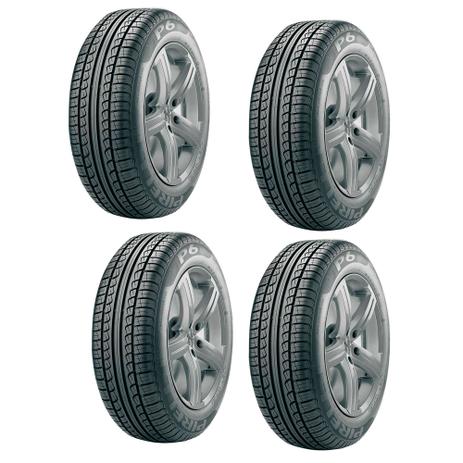 Kit com 4 Pneus Pirelli 185/60 R14 P6 82H Menor preço em Kit com 4 Pneus Pirelli 185/60 R14 P6 82H