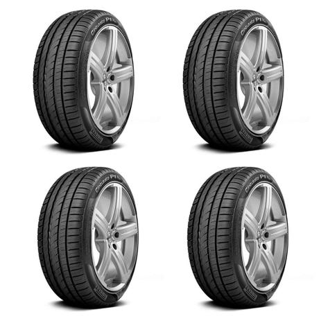 Kit com 4 Pneus Pirelli 205/55 R16 P7 91V Menor preço em Kit com 4 Pneus Pirelli 205/55 R16 P7 91V