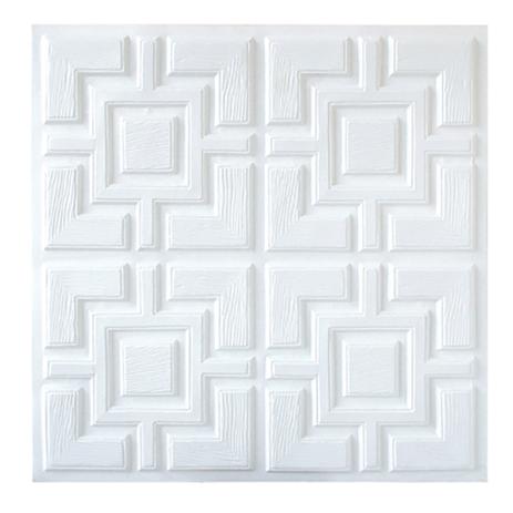 Kit com 4 Revestimento 3d Placa De Pvc 50cm X 50 Cm Paredes E Tetos Alto Relevo CLÁSSICO - Gf casa decor Menor preço em Kit com 4 Revestimento 3d Placa De Pvc 50cm X 50 Cm Paredes E Tetos Alto Relevo CLÁSSICO - Gf casa decor