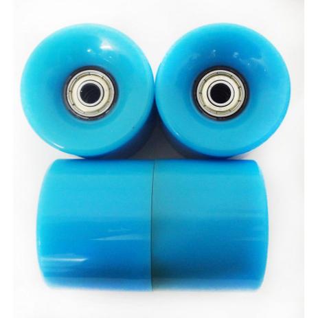 Kit Com 4 Rodas de Skate Esporte Rolamento Abec 7 Silicone - Braslu Menor preço em Kit Com 4 Rodas de Skate Esporte Rolamento Abec 7 Silicone - Braslu