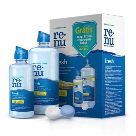 Kit Com 475Ml Renu Fresh Para Lentes de Contato - Baush & Lomb Menor preço em Kit Com 475Ml Renu Fresh Para Lentes de Contato - Baush & Lomb