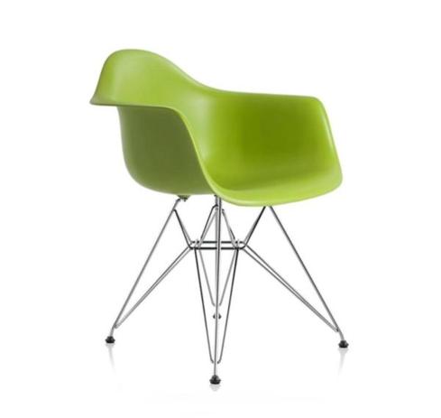 Kit com 5 Cadeiras Eames DAR Verde MK-966 - Makkon Menor preço em Kit com 5 Cadeiras Eames DAR Verde MK-966 - Makkon