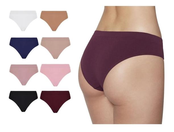 Kit com 5 Calcinhas Lupo Loba Básica(Adulto) Menor preço em Kit com 5 Calcinhas Lupo Loba Básica(Adulto)