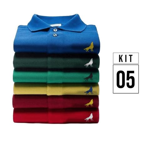 camisa polo de marca masculina