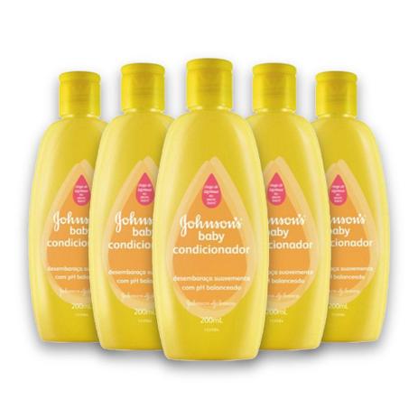 Kit com 5 Condicionadores JOHNSONS Baby 200 ml - Johnsons Menor preço em Kit com 5 Condicionadores JOHNSONS Baby 200 ml - Johnsons