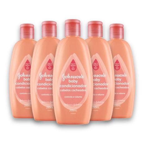 Kit com 5 Condicionadores JOHNSONS Baby Cabelo Cacheado 200 ml - Johnsons Menor preço em Kit com 5 Condicionadores JOHNSONS Baby Cabelo Cacheado 200 ml - Johnsons