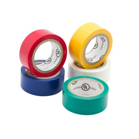 Kit com 5 fitas isolantes Ge com extensão de 3,6 m - 50298 Menor preço em Kit com 5 fitas isolantes Ge com extensão de 3,6 m - 50298