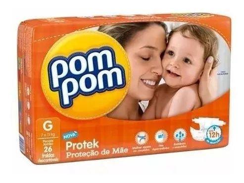 Kit Com 5 Fraldas Pompom Descartável Infantil Atacado G Barato Revenda Menor preço em Kit Com 5 Fraldas Pompom Descartável Infantil Atacado G Barato Revenda