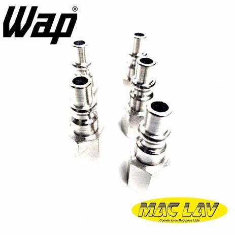 Kit com 5 uni. pino engate rápido femêa 1/4 - Wap Menor preço em Kit com 5 uni. pino engate rápido femêa 1/4 - Wap
