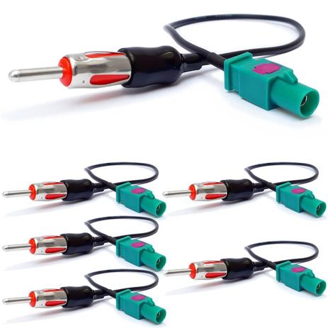 Kit com 6 Adaptadores De Antena Amplificada Macho Audi BMW Citroen Ford GM Renault VW - Outras marcas é boa?