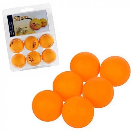 Kit com 6 Bolinhas de Tenis de Mesa 4 Cm Alaranjada Belsport  Bel é boa?