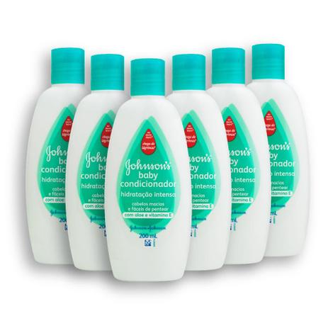 Kit com 6 Condicionadores Regular JOHNSONS Baby 200ml - Johnsons Menor preço em Kit com 6 Condicionadores Regular JOHNSONS Baby 200ml - Johnsons