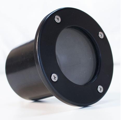 kit com 6 Embutidos de solo pequeno PRETO refletor p/ lâmpada GU10 MR16 st3059 - Starlumen Menor preço em kit com 6 Embutidos de solo pequeno PRETO refletor p/ lâmpada GU10 MR16 st3059 - Starlumen