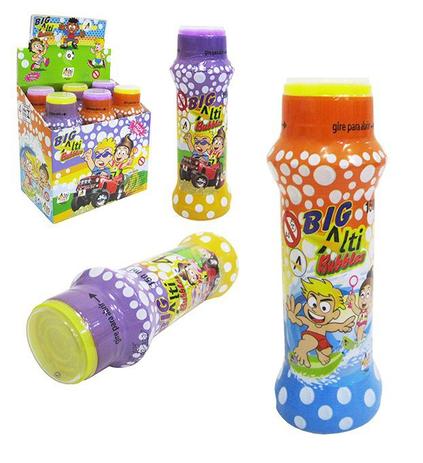 Kit com 6 frascos do big bolhas de sabão alti bubbles 150 ml cada - Altimix Menor preço em Kit com 6 frascos do big bolhas de sabão alti bubbles 150 ml cada - Altimix
