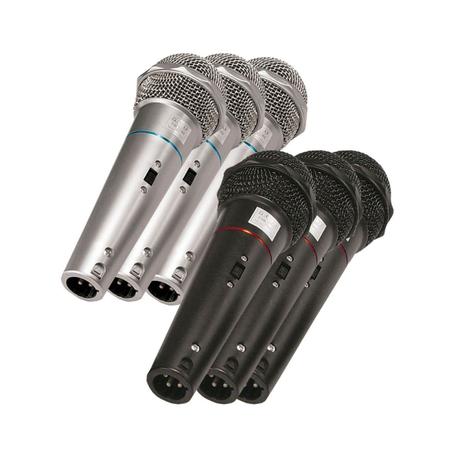 Kit com 6 Microfones de Mão VOXCSR505KIT6 Dinâmico Voxtron Menor preço em Kit com 6 Microfones de Mão VOXCSR505KIT6 Dinâmico Voxtron