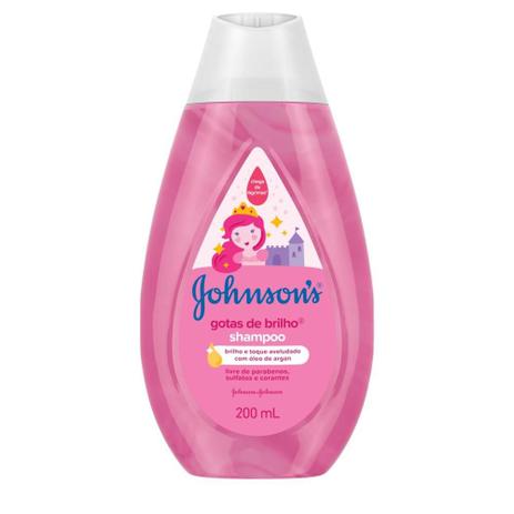 Kit com 6 Shampoos JOHNSON'S Baby Gotas de Brilho 200 ml Menor preço em Kit com 6 Shampoos JOHNSON'S Baby Gotas de Brilho 200 ml