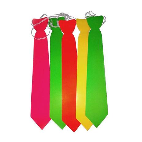 Kit Com 60 Gravatas Holográfica Cores Sortidas - Aluá festas é ruim? Kit Com 60 Gravatas Holográfica Cores Sortidas - Aluá festas é boa?