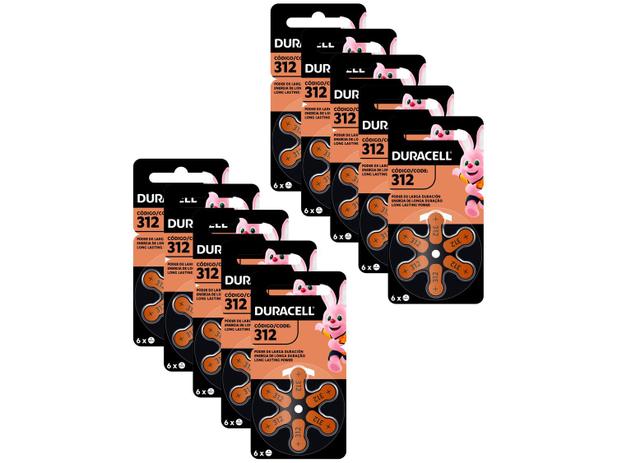 Kit com 60 Unidades de Pilha Auditiva 312 - Duracell é boa?