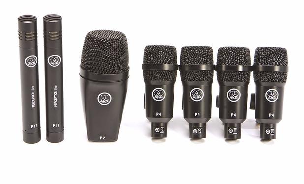 Kit Com 7 Microfone Para Bateria Akg Drum Set Session 1 Menor preço em Kit Com 7 Microfone Para Bateria Akg Drum Set Session 1
