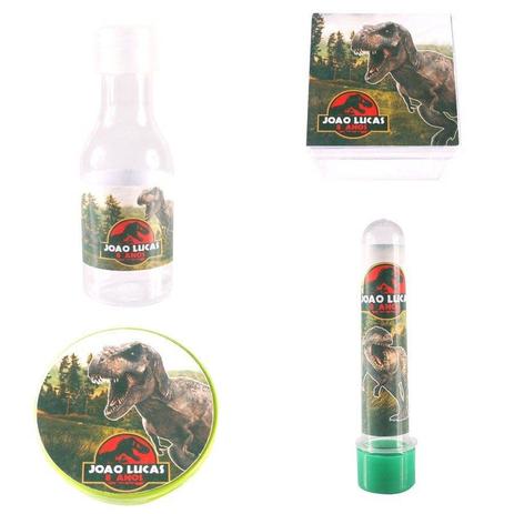 Kit Com 80 Lembrancinhas Personalizadas Dinossauros - Aluá festas Menor preço em Kit Com 80 Lembrancinhas Personalizadas Dinossauros - Aluá festas