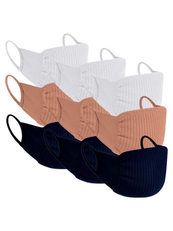 Kit com 9 máscaras de proteção trifil wo6117 Menor preço em Kit com 9 máscaras de proteção trifil wo6117
